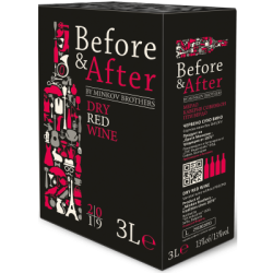 Червено вино Before&After 3л