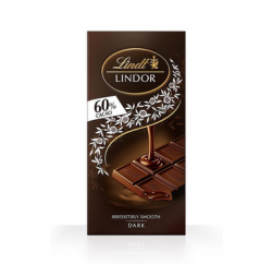 Шоколад Lindt Lindor Нат. 60% Какао 100гр