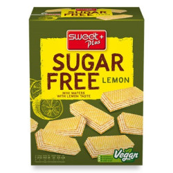 Мини вафли Sugar Free с лимонов крем 180гр