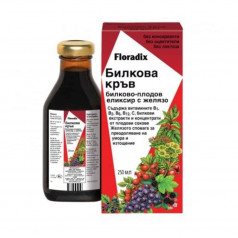 Floradix Билкова кръв с желязо 250 мл