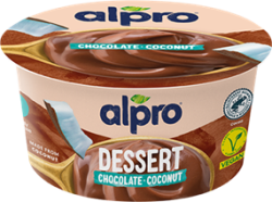 Десерт пудинг Alpro кокос и шоколад 135 гр