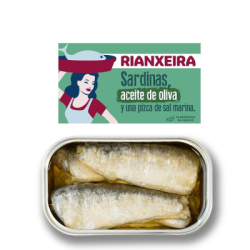 Сардини в зехтин rianxeira 85гр