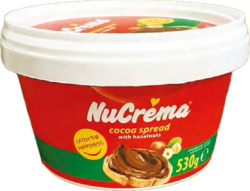 Какаов крем NuCrema с лешници 530гр