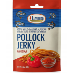 Джърки от минтай паприка 42гр