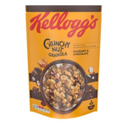 Гранола Kellogg`s шоколад и ядки 380 гр