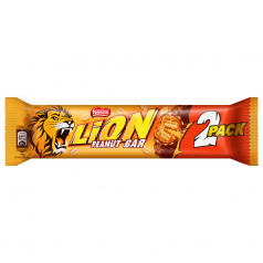 Шоко. десерт Lion 2 Pack с фъстъци 62гр