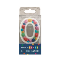 Свещ за рожден ден-0-двулицева-7.6см-1бр