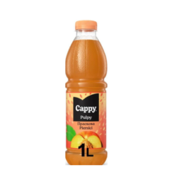 Плодова напитка Cappy Pulpy Праскова 1л