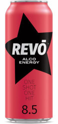 Коктейл Revo вишна водка&енер.напитка 0.5л