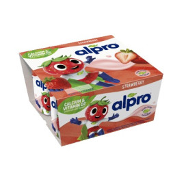Закв.продукт Алпро за деца ягода 4х115гр