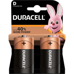 Батерии Duracell алкални d 2бр