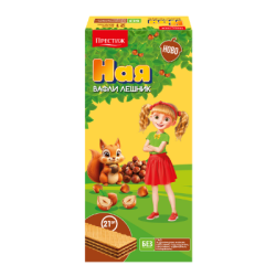 Вафли Ная лешник 21бр 450гр