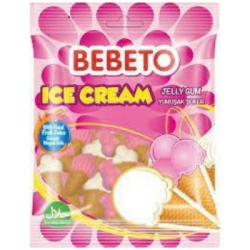 Бонбони жел.бебето сладолед 80гр