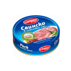 Свинско в собствен сос Compass 180гр
