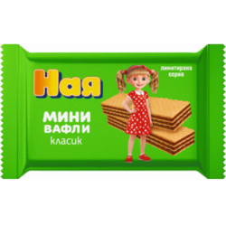 Мини вафли класик Ная 40гр