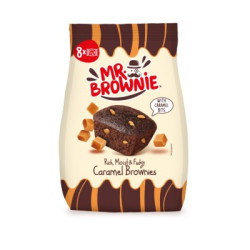 Брауни шоколадово мр.брауни карамел 200гр