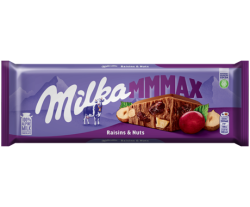 Шоколад Milka Лешник и Стафиди 270гр