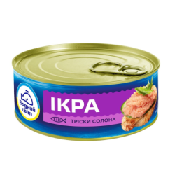 Хайвер от треска 100гр