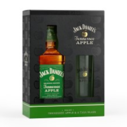 Уиски Jack Daniel's apple 0.7л + чаша