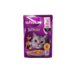 Храна Whiskas Pouch сьомга и моркови 85гр