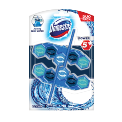 Т.ч.блокче Domestos пауър 5 Океан 2х48гр