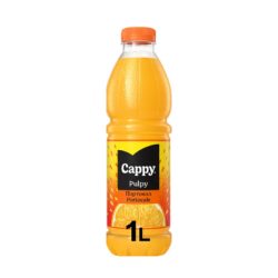 Плодова напитка Cappy Pulpy Портокал 1л