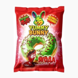 Поничка yummy bunny ягода 60гр