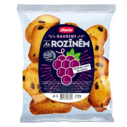 Сухари със стафиди  марио 250гр
