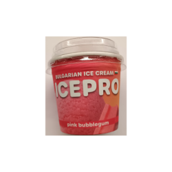 Сладолед Icepro розова дъвка 170мл