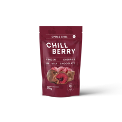 Вишна в млечен шоколад  chillberry 150гр