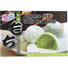 Японски сладки Мочи Зелен чай 210 гр 