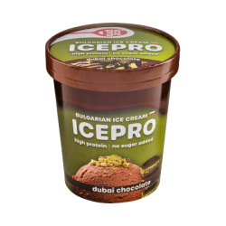 Протеинов сладолед Icepro дубайски 450мл