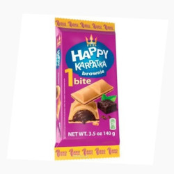Вафлени хапки happy брауни 140гр