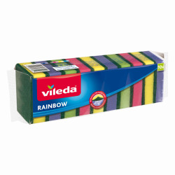 Vileda rainbow кухненска гъба 10 бр