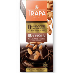 Ш-д Trapa 80% какао без захар 175 гр