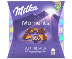 Шок. бонбони Milka Moments асорти 97 гр.