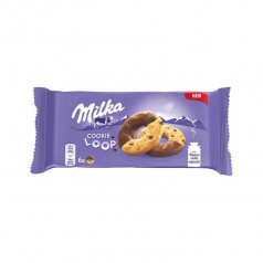 Бисквити Milka Cookie Loop 132 гр