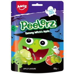 Бонбони жел.амос peelerz вещица ябълка65гр