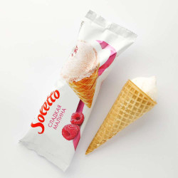 Сладолед малина Soletto 75гр