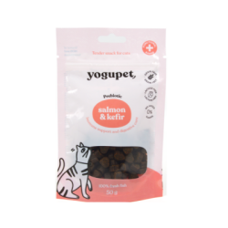 Лакомство за котки със сьомга yogupet 50гр
