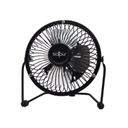 Вентилатор черен 2.5w /10см 