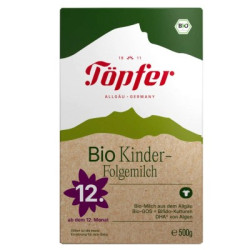 Био мляко киндер тьопфер 1+г 500гр