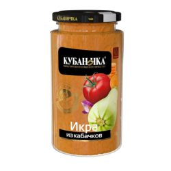 Икра от тиквички 360гр кубаночка