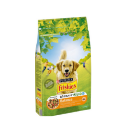 Храна за кучета Friskies пиле и зел 1,5кг