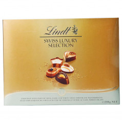 Шоколадови бонбони Lindt Swiss Luxury Selection 230гр