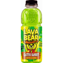 Напитка Lava Bear кактус и гуава 500мл