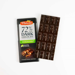 Шоколад без захар 72% какао 100гр