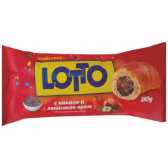 Кроасан Lotto какао и лешници 110 гр