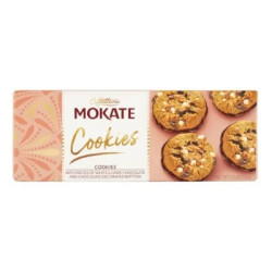 Б-ти мокате кукис бял/тъм.шоколад 150гр