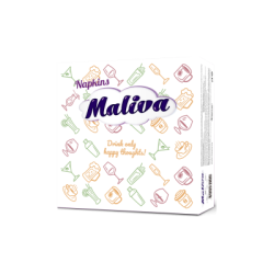 Салфетки Maliva 33/33 50бр